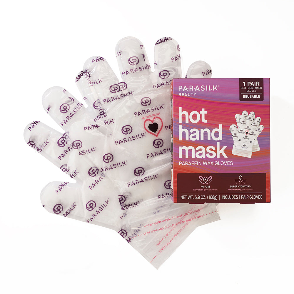 Lot Of on sale 4 Parasilk Beauty Hot Hand Foot Mask Heated Mitt Treatment Kit Sealed